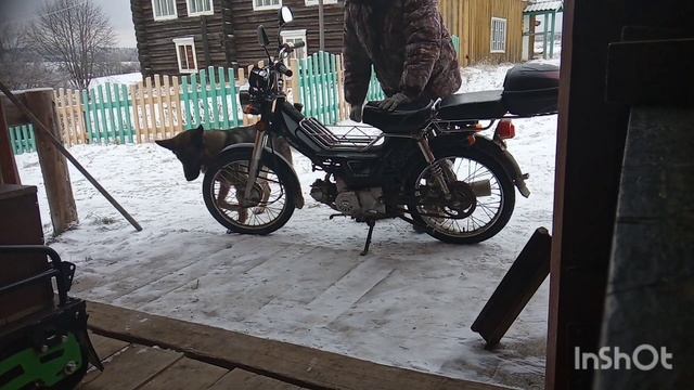 Мопед Зид 50 05,?обзор, натянул цепь правильно ,#овчарка # погода-10, 23 .11.2022 год смотреть онлайн