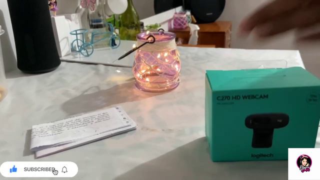LOGITECH C270 HD WEBCAM UNBOXING VIDEO #facecam #unboxing #logitech