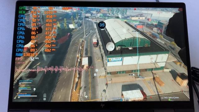 COD: Warzone Benchmark - Ryzen 7 4700U + AMD Radeon Graphics (Vega 7) - HP Envy x360 13-ay0021nr смотреть онлайн