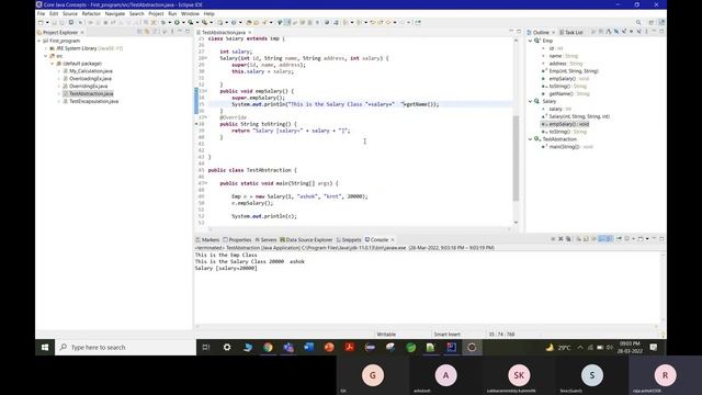 Core Java Session 7 смотреть онлайн