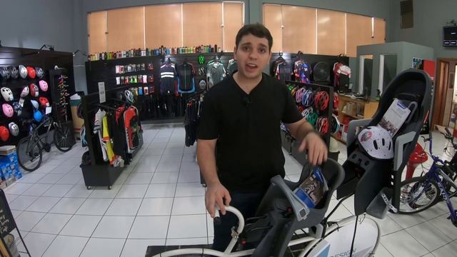 COMO TRANSPORTAR CRIANÇAS NA BICICLETA ? (CADEIRINHAS INFANTIL PARA BICICLETA) смотреть онлайн