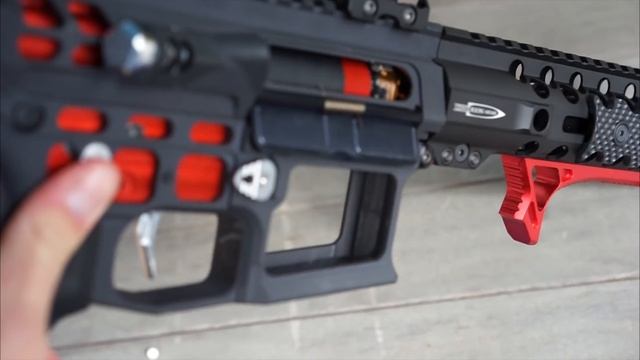 CRAZIEST Airsoft Custom M4 Build EVER MADE!? Full Review/Full Auto Shooting Test! смотреть онлайн