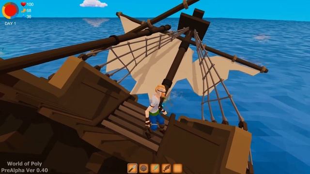 Captain Bones Game - PreAlpha Underwater Gameplay смотреть онлайн