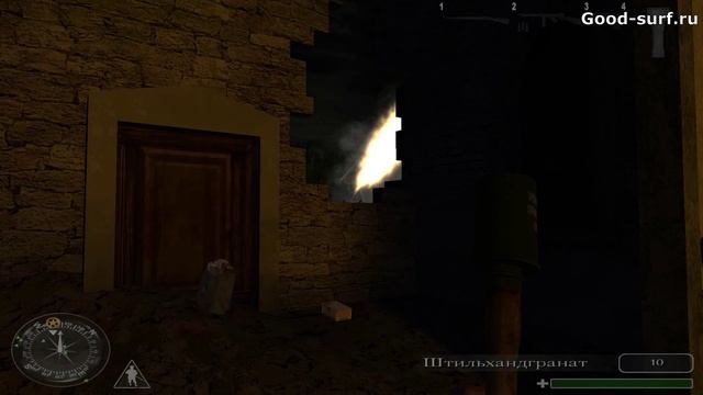 Прохождение Call of Duty. Часть 3 (первый серьезный бой) смотреть онлайн