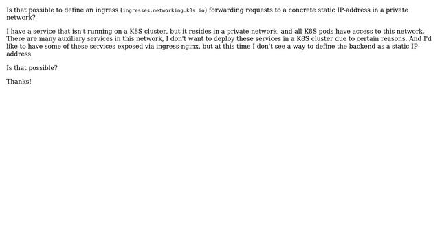 DevOps & SysAdmins: ingress-nginx: static IP-address for the backend смотреть онлайн