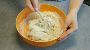 Хлеб ПШЕНИЧНО РЖАНОЙ в духовке на дрожжах  без закваски!