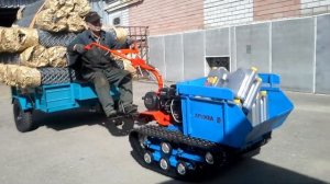 гусеницы на мотоблоке АГАТ и САЛЮТ