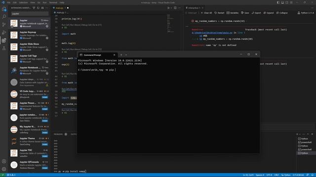 9. Python - install modules смотреть онлайн