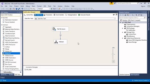 3.How to Load CSV File Data into SQL Server DB using SSIS || Telugu смотреть онлайн