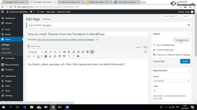 How to install Themes from the Frontend in WordPress смотреть онлайн