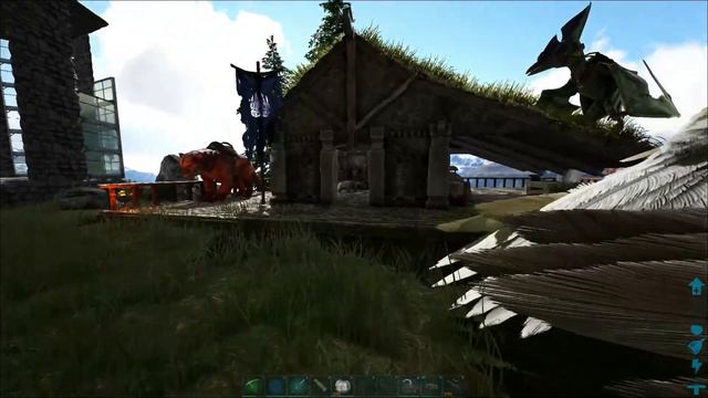The New Viking Castle Is Almost Finished! | ARK: Fjordur (Mod Map) #11 смотреть онлайн