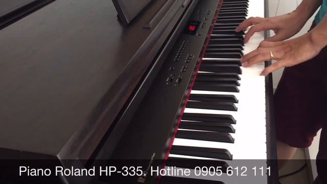 Piano Roland HP-335 смотреть онлайн