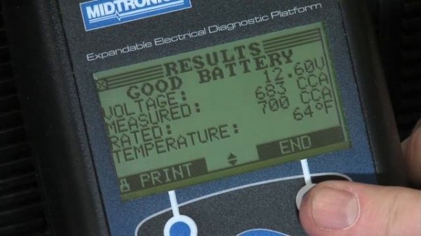 Midtronics EXP-1000HD: Group 31 Bench Test-3 Batteries