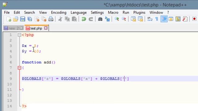 Beginner PHP Tutorial - 20 - Super Global Variables: $GLOBALS смотреть онлайн