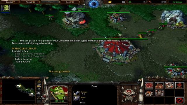 Warcraft III [Episode 01]: Thrall Prologue 1&2, "The Tutorials Begin" смотреть онлайн