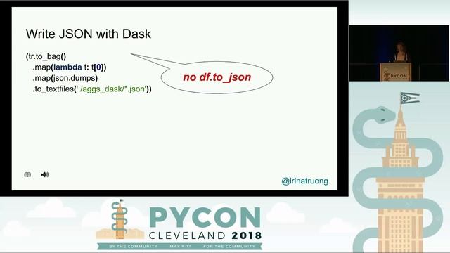 Irina Truong - Adapting from Spark to Dask: what to expect - PyCon 2018 смотреть онлайн