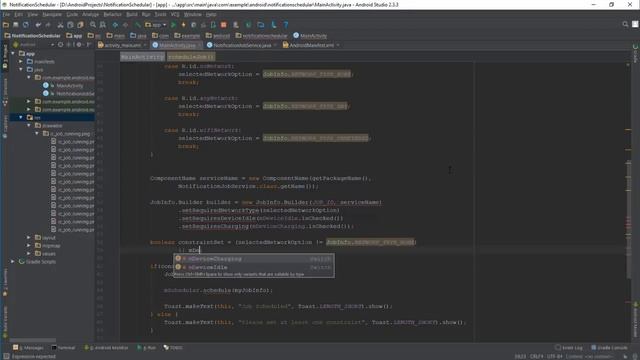 Android JobSchedular - Notification Schedular! App смотреть онлайн