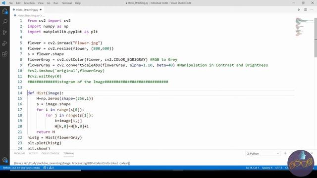 Histogram Stretching of the Image with Example | Digital Image Processing 3 | Python смотреть онлайн