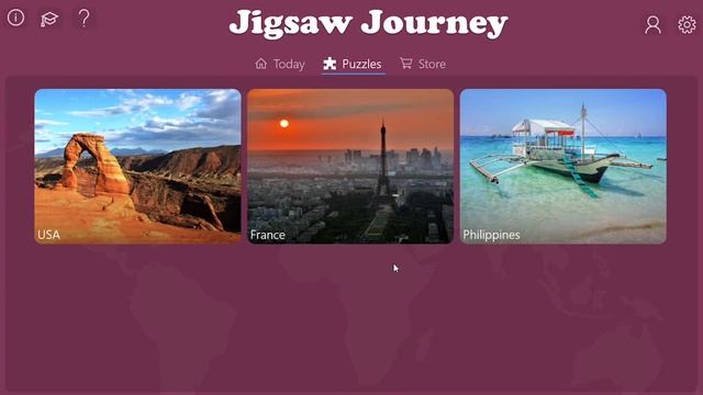 Solve jigsaw puzzles with NO clutter | Frenzy Games смотреть онлайн