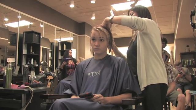 Shania - Pt 1: Long Blonde To SHORT Undercut Bob (Free Video)