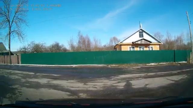По улицам города Старая Русса (24.03.2018 г.) смотреть онлайн