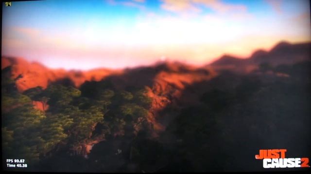 JUST CAUSE 2 BENCHMARK 1920X1080 4XAA GTX 570 @850MHz CORE i7-860 @4.0GHz смотреть онлайн