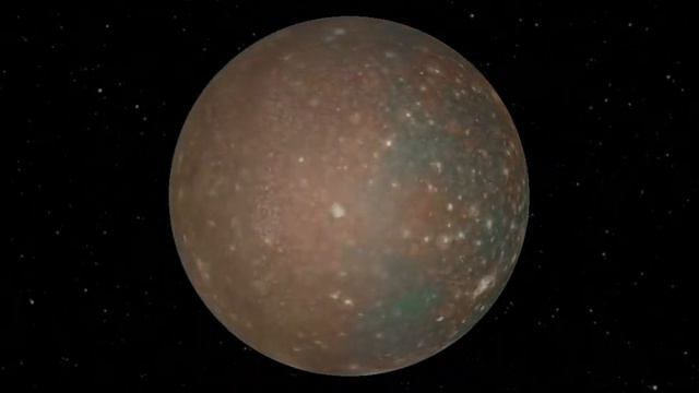 The Cosmos - Solar system - JUPITER's moon CALLISTO смотреть онлайн