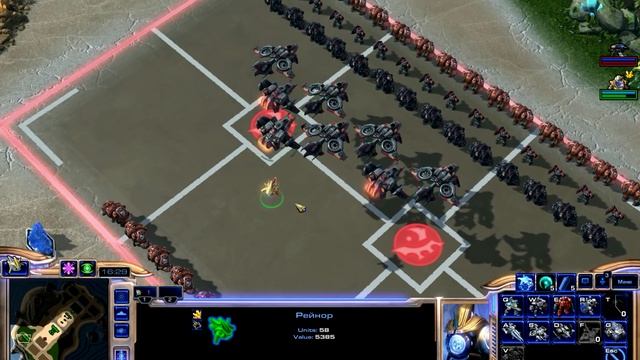 Desert Strike С Андрюхой (1 на 1) ● StarCraft 2 смотреть онлайн