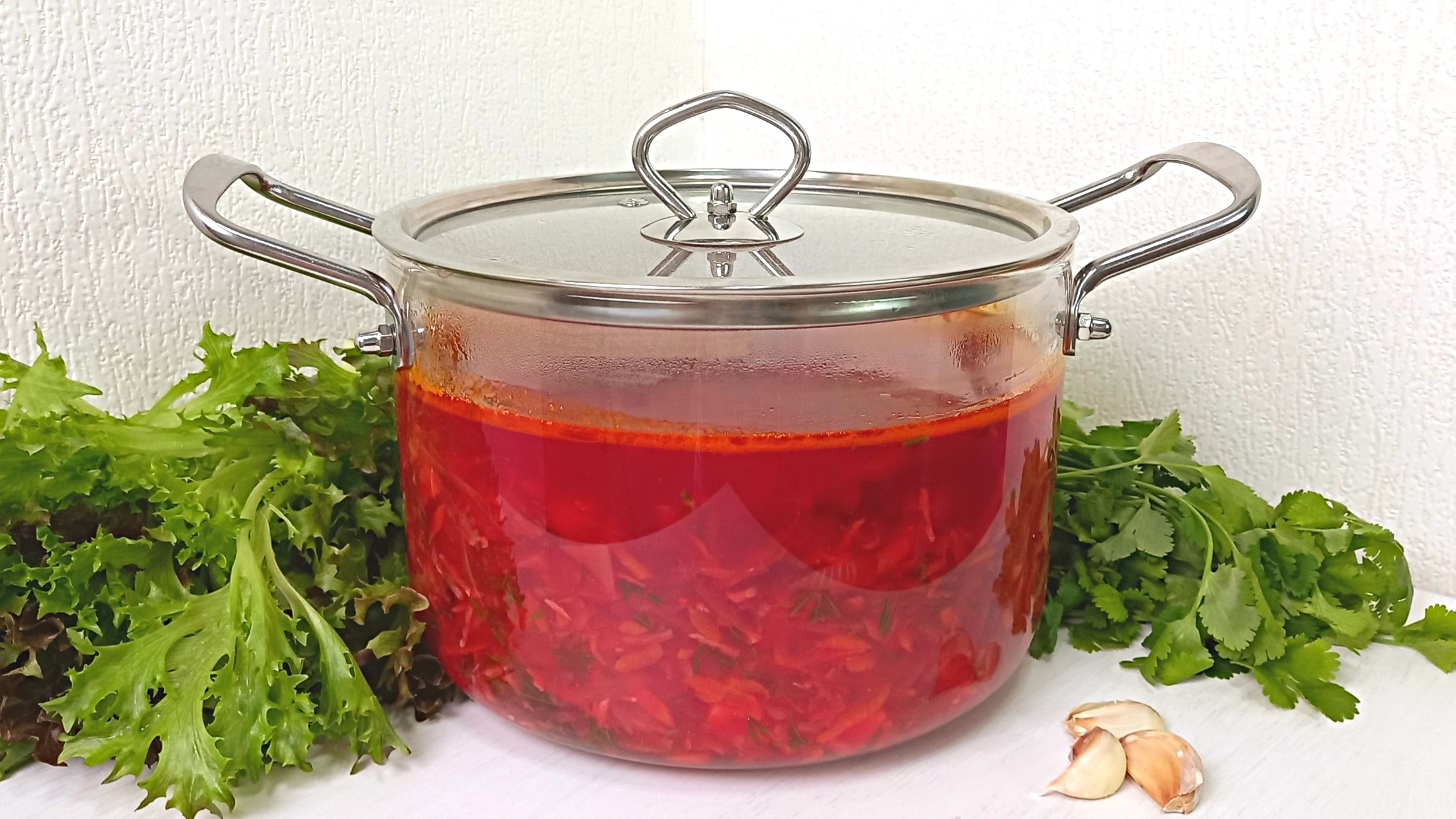 КРАСНЫЙ БОРЩ без мяса. Насыщенный вкус и аромат смотреть онлайн