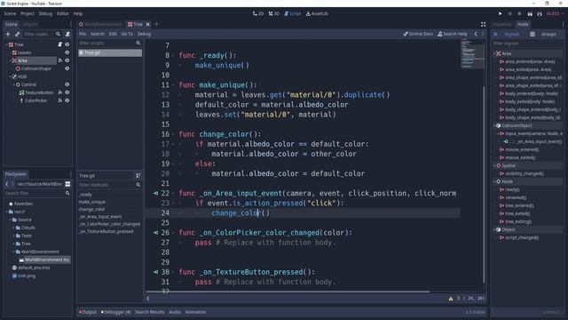 Changing Colors with Color Picker - Godot 3D смотреть онлайн