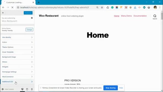 Adding custom CSS in Wordpress from Customizer смотреть онлайн