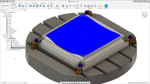 Fusion 360 – How to use Steep & Shallow with 'Optimized Perpendicular Passes' смотреть онлайн