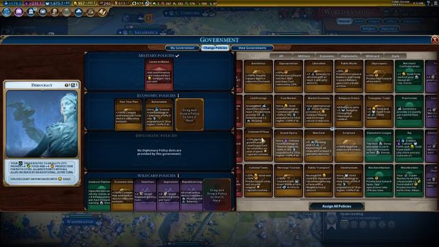 Thet Plays Civilization VI Gathering Storm Part 18: Battleship Diplomacy [America] смотреть онлайн