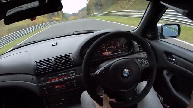 Just a family wagon on a cold empty Nürburgring Nordschleife - BMW E46 Touring 9:06 BTG смотреть онлайн