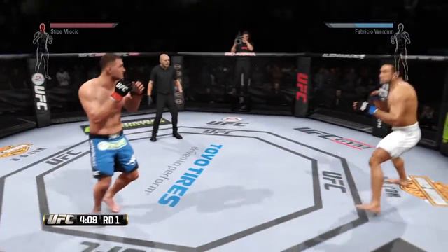 EA SPORTS™ UFC® Werdum VS Miocic смотреть онлайн