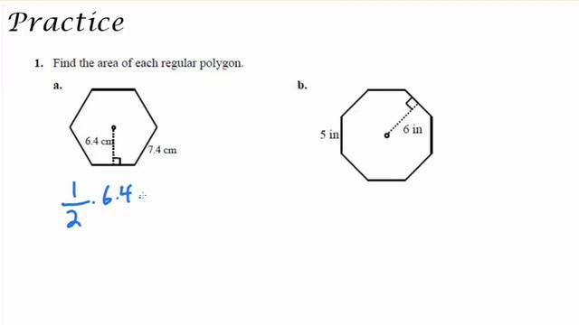 Area of Regular Polygons 3 смотреть онлайн