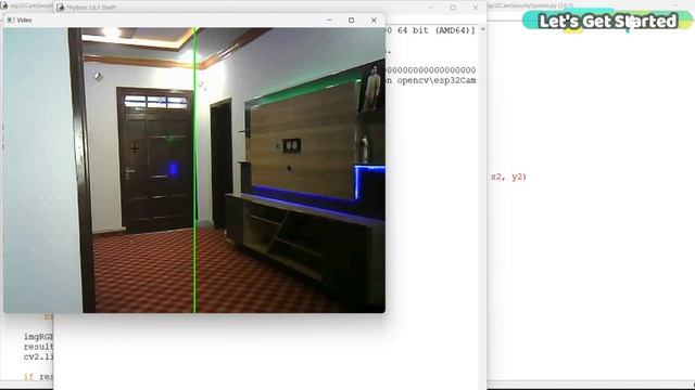 Python OpenCV Mediapipe & ESP32 Cam: DIY Security Surveillance Camera using body Landmarks, Arduin смотреть онлайн