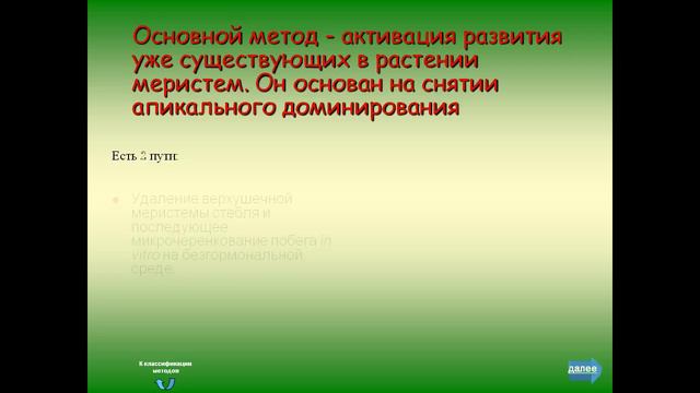 Презентация Микроклональное размножение растений смотреть онлайн