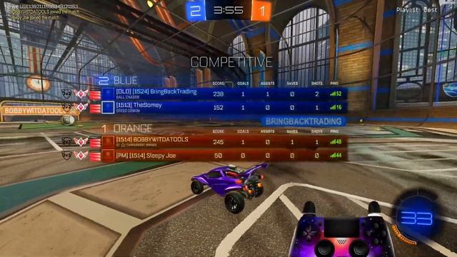 Rocket League Grand Champion 2v2 Gameplay (PC) смотреть онлайн