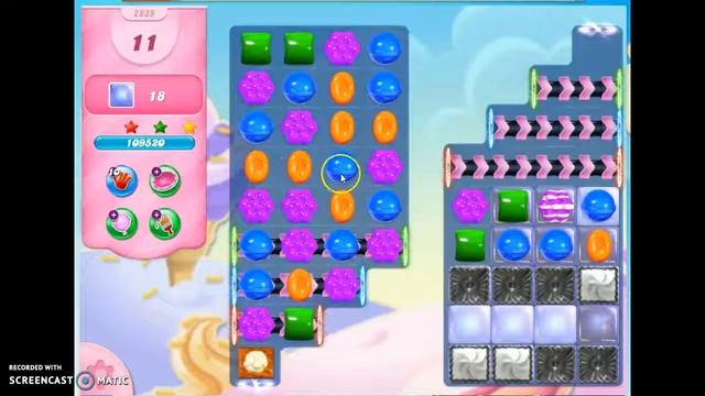 CANDY CRUSH LEVEL 2835-STARTED WITH JELLY FISH BOOST смотреть онлайн