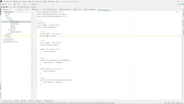 Складений тип колонки. Composite column type | Java | Hibernate | Postgresql смотреть онлайн
