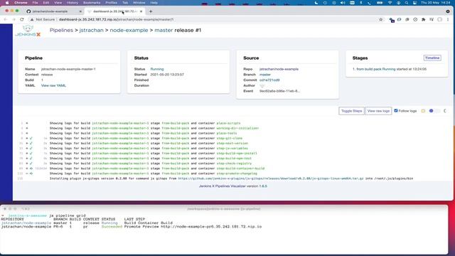 Jenkins X 3.x Preview Environments смотреть онлайн