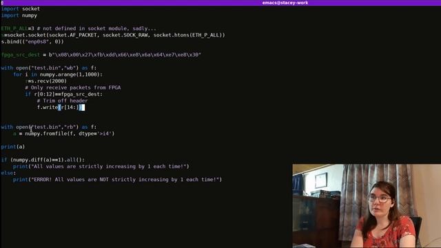 Receiving packets over Ethernet using Python смотреть онлайн