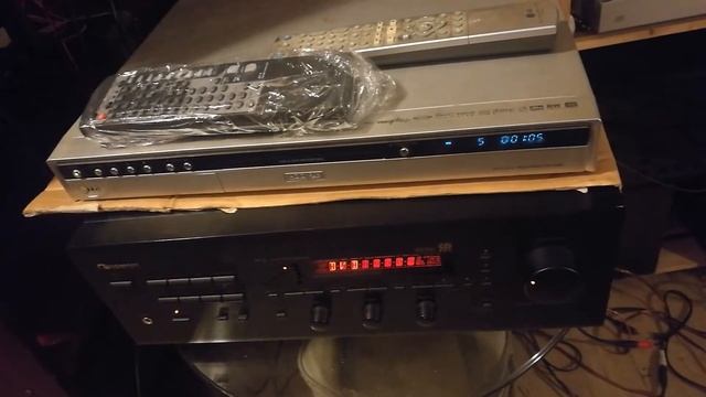 Nakamichi AV-8, two OPTICAL IN.programmable remote.LG DVD Recorder RH7500.JBL TLX600 NakamichiRIGA смотреть онлайн
