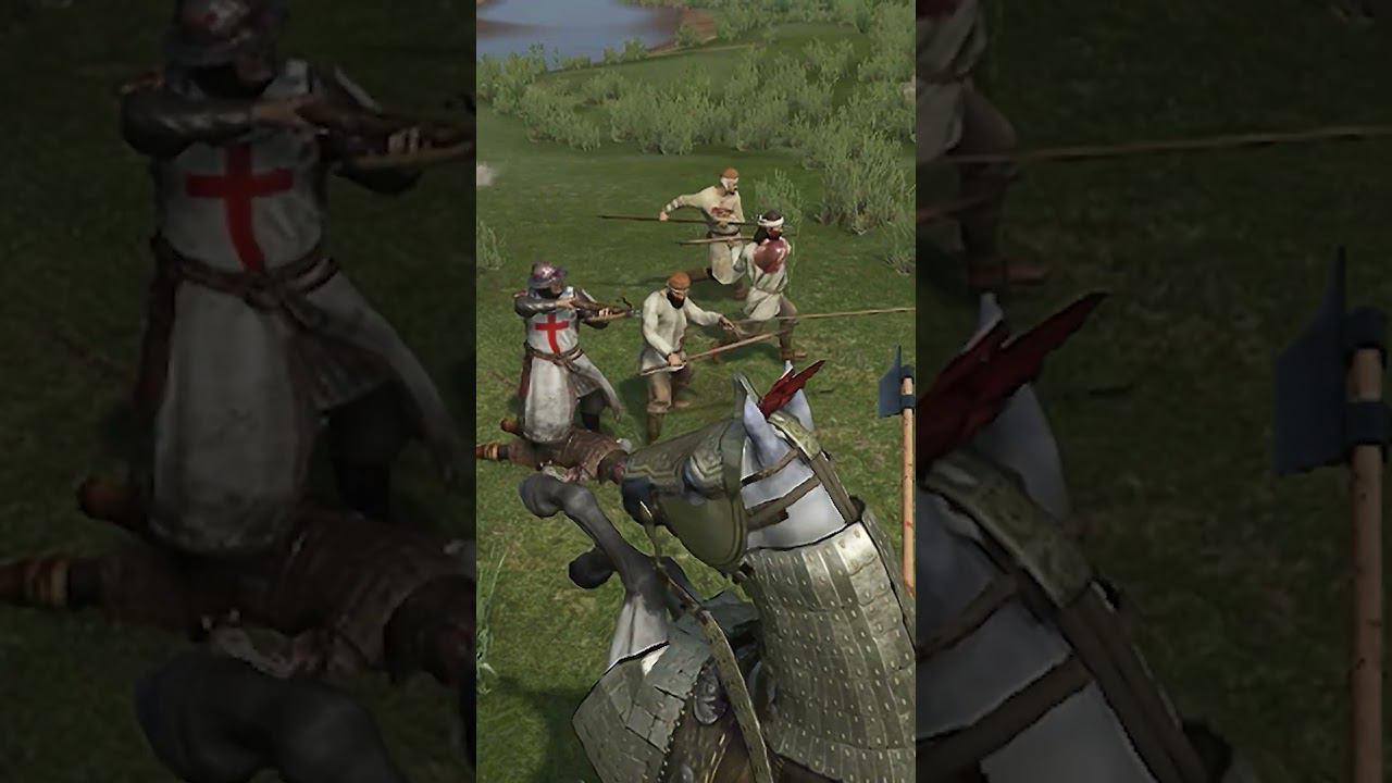 Доминация в Битве - Bannerlord #shorts смотреть онлайн