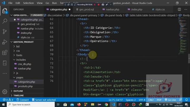 03- MAKING CATEGORY PAGE DYNAMIC USING PHP & MYSQL - BECOME ENGINEER смотреть онлайн