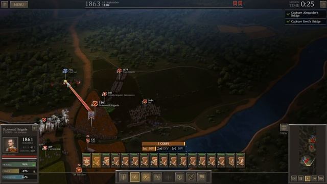 River of Death – The Battle of Chickamauga – Ultimate General: Civil War – CSA Part 44 смотреть онлайн