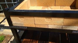 Мангал с огнеупорным кирпичом\ Своими руками