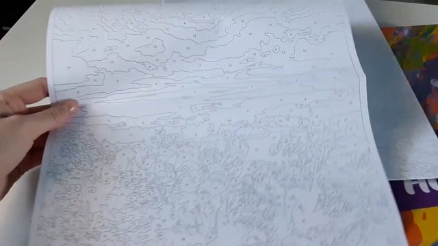 Картина по номерам .Что входит в набор. Брест. смотреть онлайн