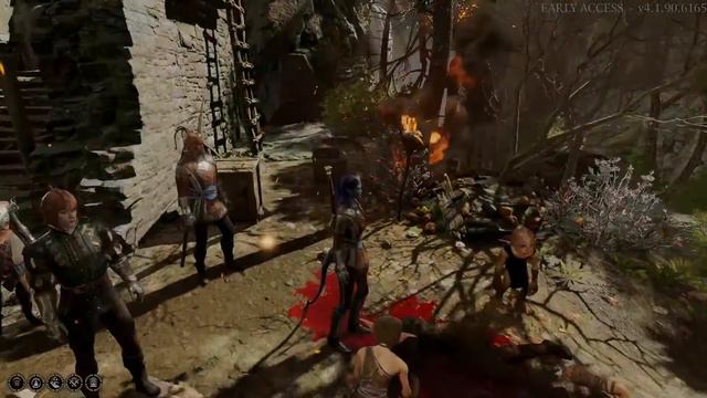 Baldur's Gate 3: Be nice to the Goblin children смотреть онлайн